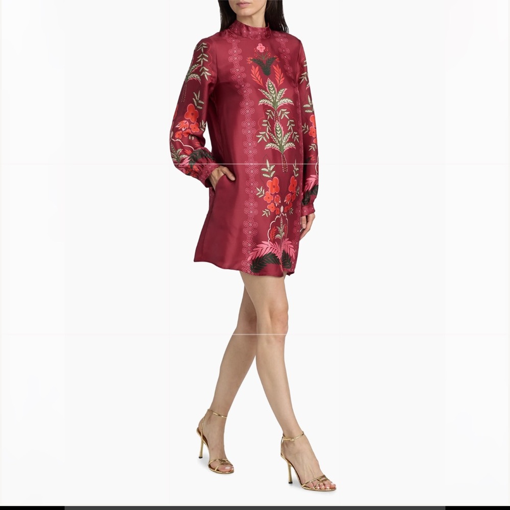 NWT JOHNNY WAS KALOVA MINI DRESS - Picture 6 of 12